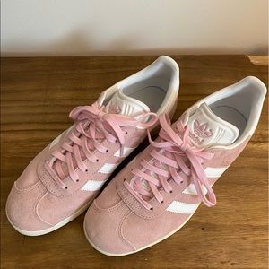 Pink Adidas Gazelle Sneakers